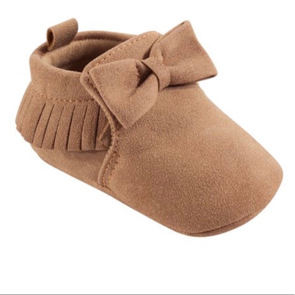 Baby Moccasins Tan NWT - Picture 1 of 1